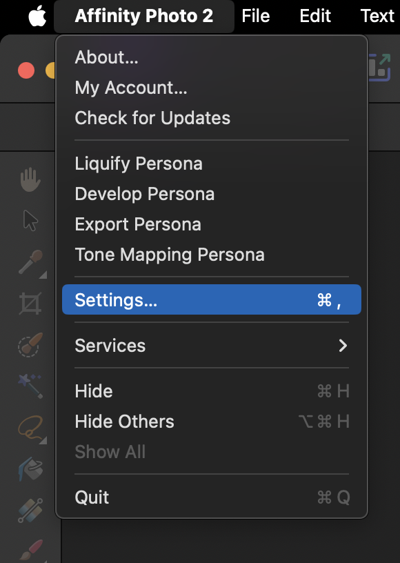 Settings-language